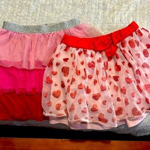 Two toddler skirts
